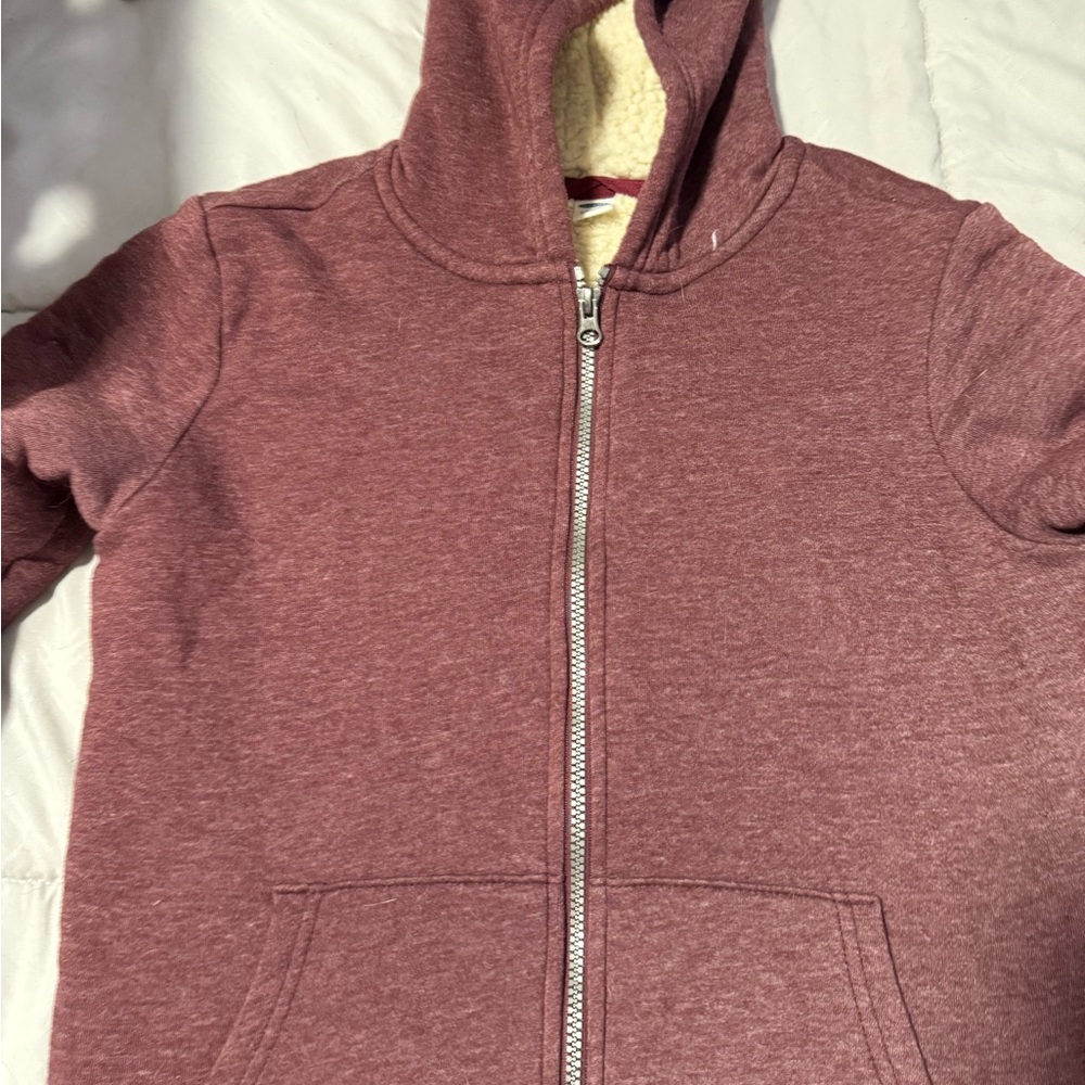 Old Navy Kids' Burgundy Zip-Up Jacket